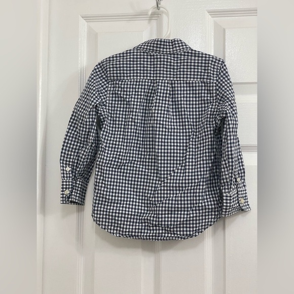 🎈🎈🎈Toddler Gap Gingham check Print Shirt Size 3T - Picture 6 of 7